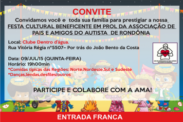 AMA realiza arraial beneficente 