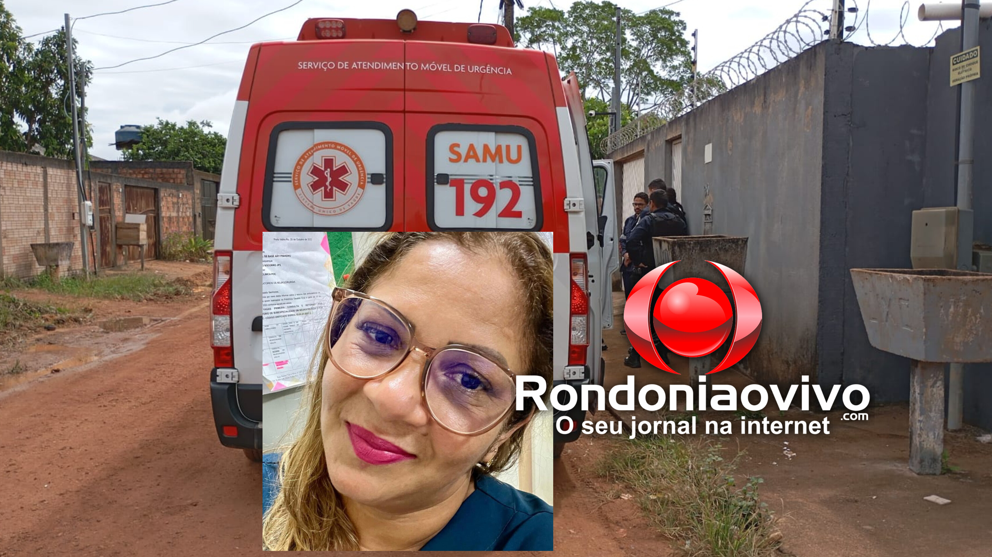 IDENTIFICADA: Enfermeira do hospital João Paulo II é encontrada morta em casa