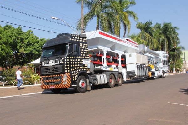 CACOAL: Usina de asfalto é entregue e ampliação da pavimentação tem plano impactante