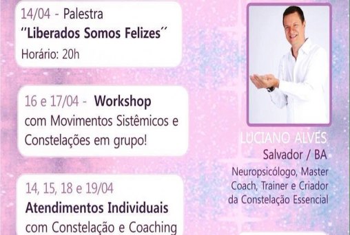 Acontece o Workshop com Movimentos Sistêmicos e Constelações