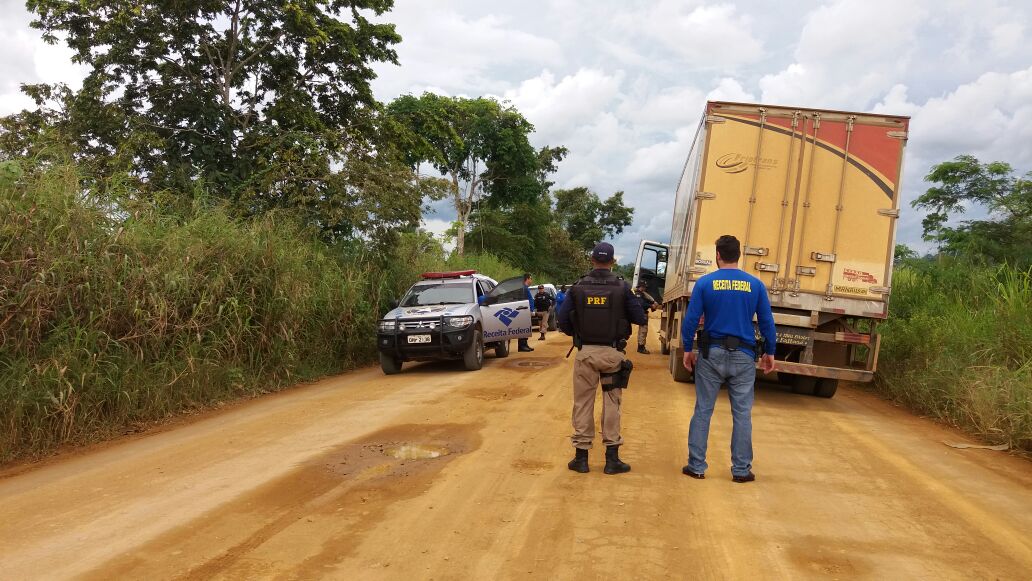 Receita Federal e Polícia Rodoviária Federal realizam Operação Conjunta na BR 421