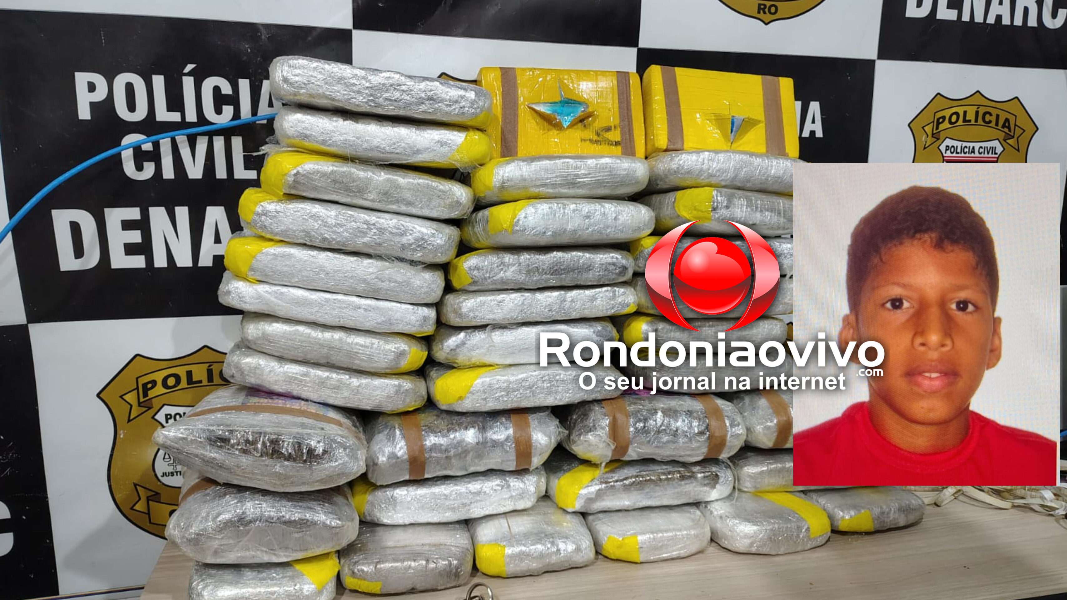 MAIS UM: Denarc prende criminoso com quase 40 quilos de drogas