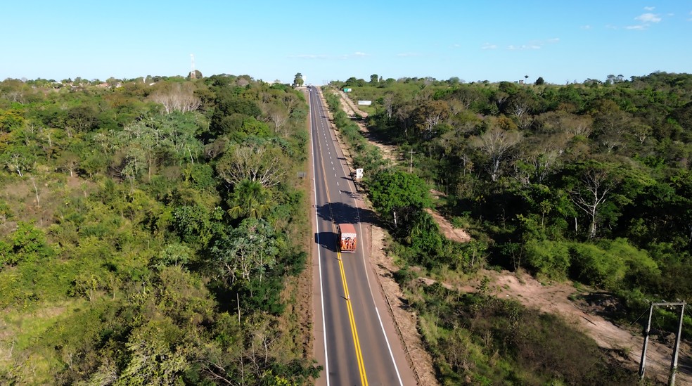 ALERTA NA RODOVIA: Acidente causa interdição na BR-364 em Ariquemes