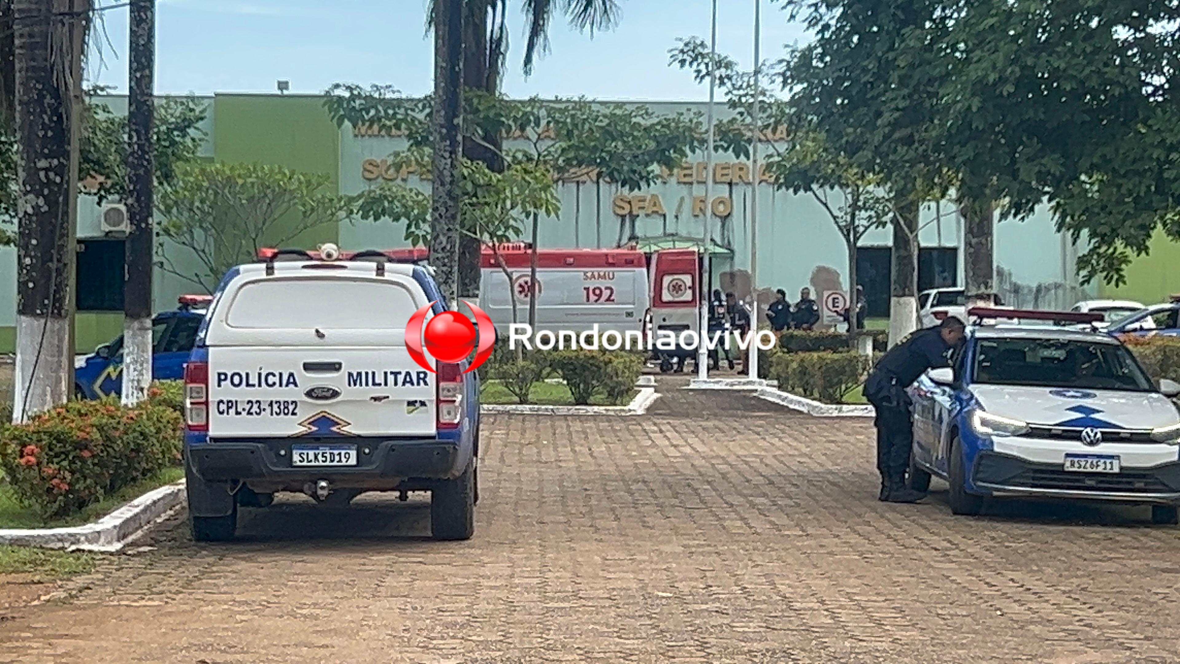 URGENTE: Vigilante do Ministério da Agricultura é baleado por criminosos