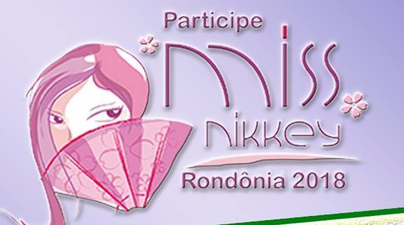 Inscrições abertas para candidatas  a Miss Nikkey RO