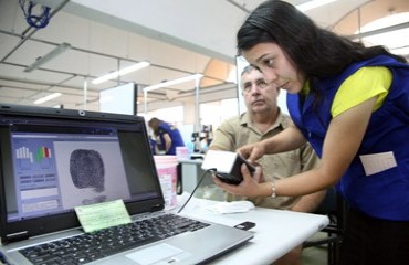 BIOMETRIA - TRE conta com o apoio de órgãos públicos