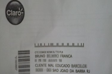 Cliente da Claro é chamado de 