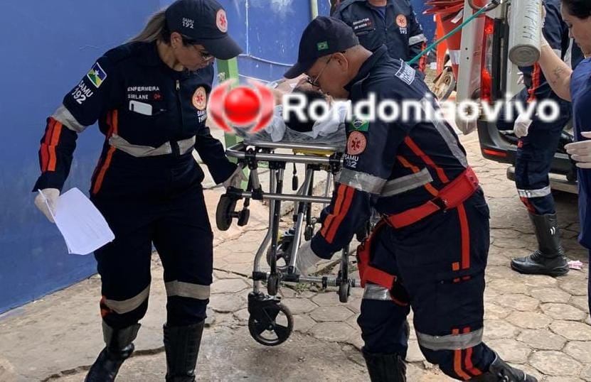 URGENTE: Homem sofre tentativa de homicídio após esposa amanhecer na bebedeira 