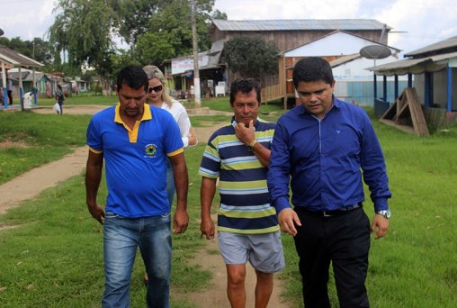 Jesuíno visita distrito de São Carlos e busca melhorias na segurança