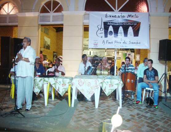 Tem Ernesto Melo e a Fina Flor do Samba nesta sexta, no Mercado Cultural