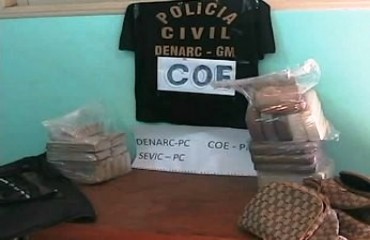 NOVA MAMORÉ -  Polícia Civil apreende cerca de 30 quilos de cocaína e prende dois homens 