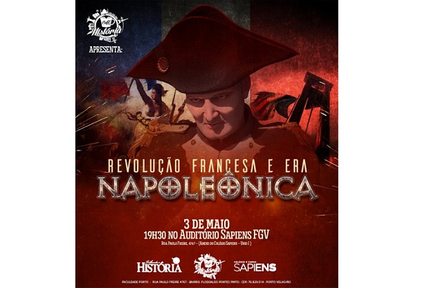 CAFÉ COM HISTÓRIA: “Revolução Francesa e Era Napoleônica” em evento gratuito para vestibulandos