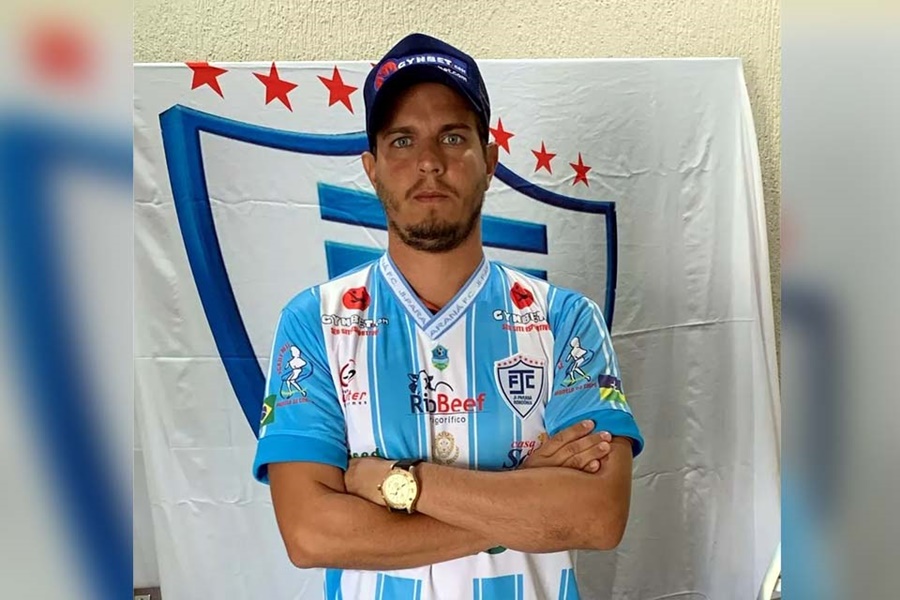 FUTEBOL: Ji-Paraná anuncia Bruno Monteiro como novo técnico