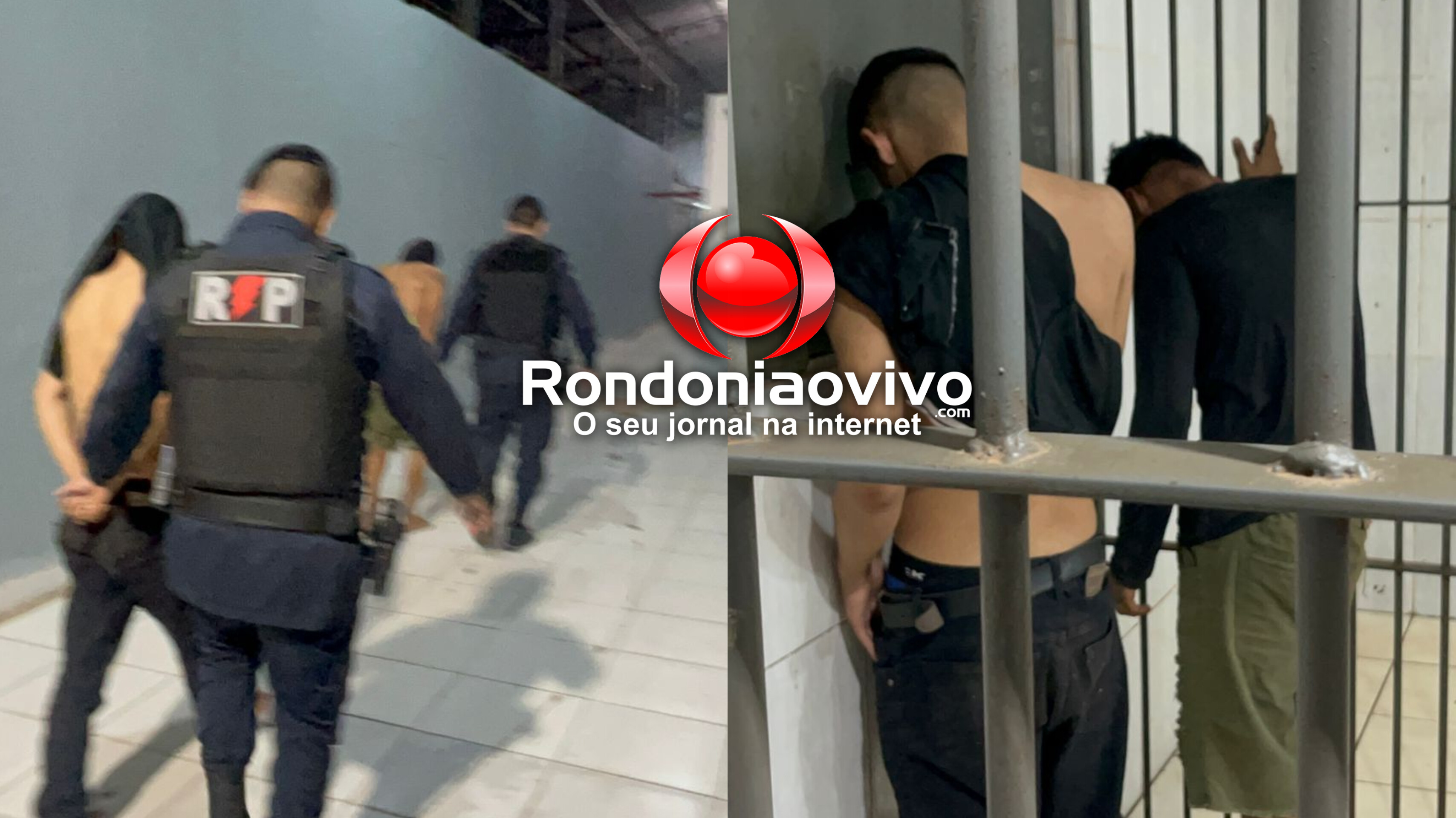 POPULAÇÃO PEGOU: Após realizarem dois assaltos, adolescentes são detidos na Rio Madeira