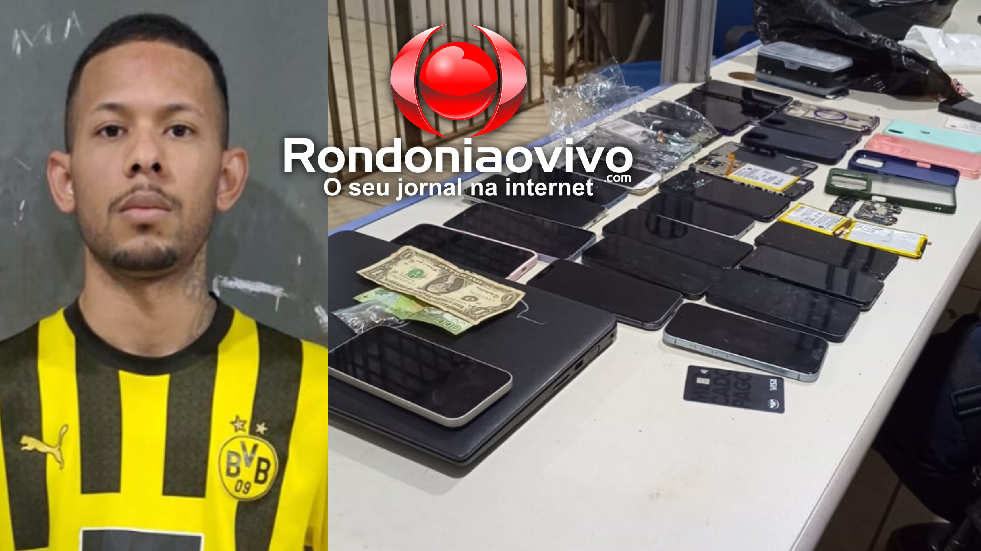 ORGULHO DO MADEIRA: Técnico em celulares é preso com 'central de desbloqueio' de iPhones roubados 