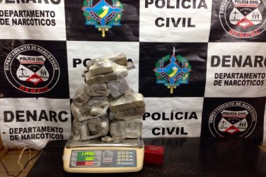 Dupla que abastecia bocas de fumo é presa pelo DENARC