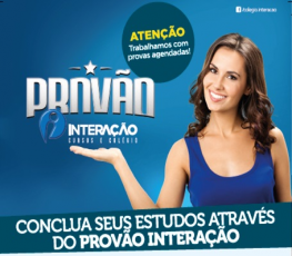 5 Vantagens de fazer o PROVÃO INTERAÇÃO