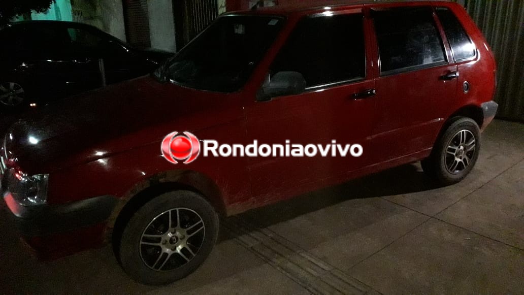 PERSEGUIÇÃO: Polícia prende jovem em carro roubado e armado com revólver