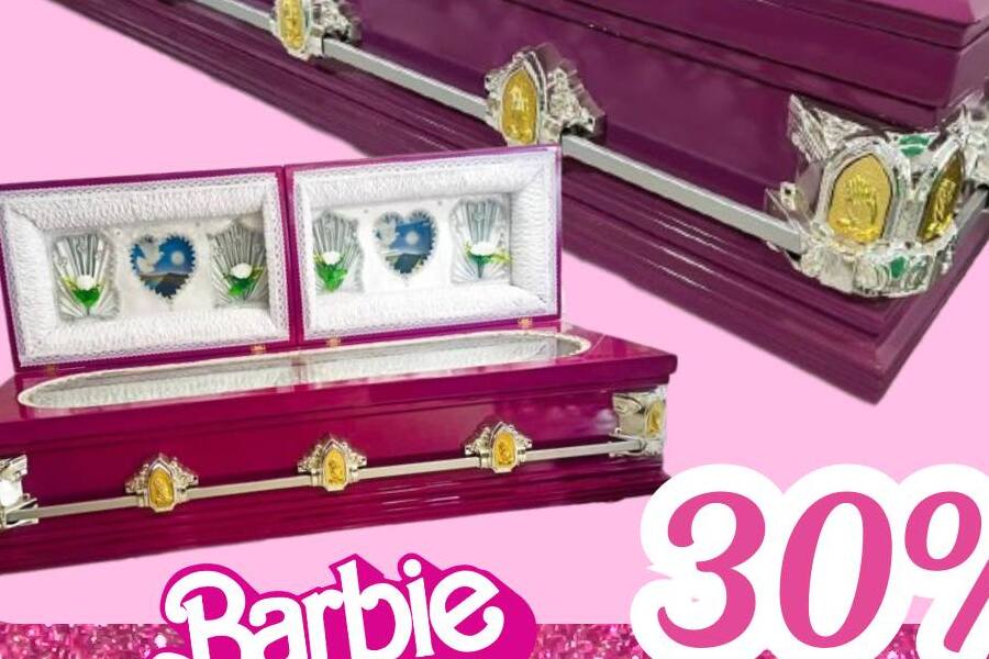 EXCÊNTRICO: Funerária lança caixões com tema da Barbie