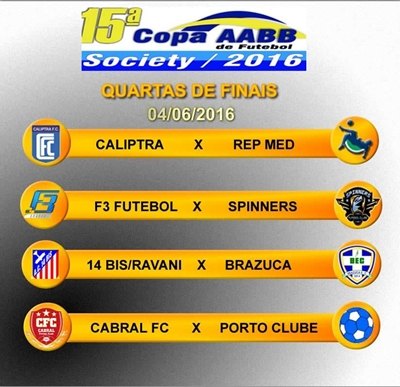 Definidos os semi finalistas da 15ª Copa AABB