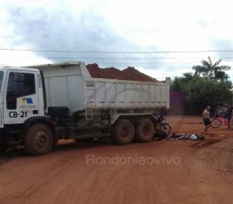 TRAGÉDIA: Caçamba da Prefeitura atropela e mata mãe e filha