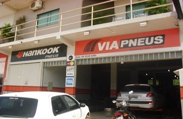 VIA PNEUS a marca do sucesso na zona Sul