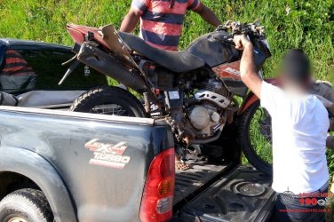 Motociclista perde controle e sofre acidente na BR-364