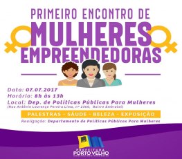 NEGÓCIOS - Prefeitura promove encontro de empreendedorismo para mulheres