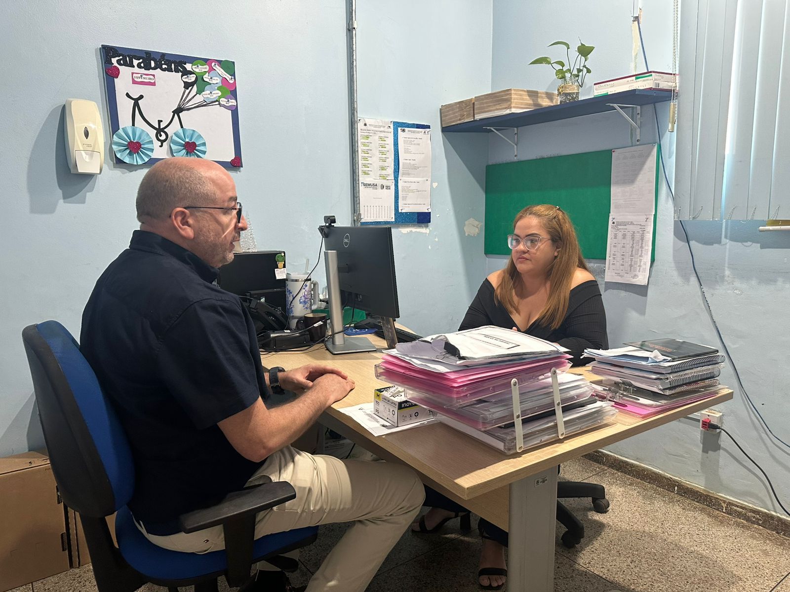 GEDEÃO NEGREIROS: Vereador visita UBS do Agenor de Carvalho