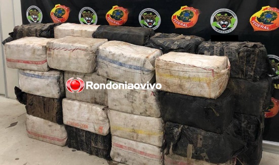 OPERAÇÃO: 840 kg de cocaína de 'alta pureza' são apreendidos pela PF