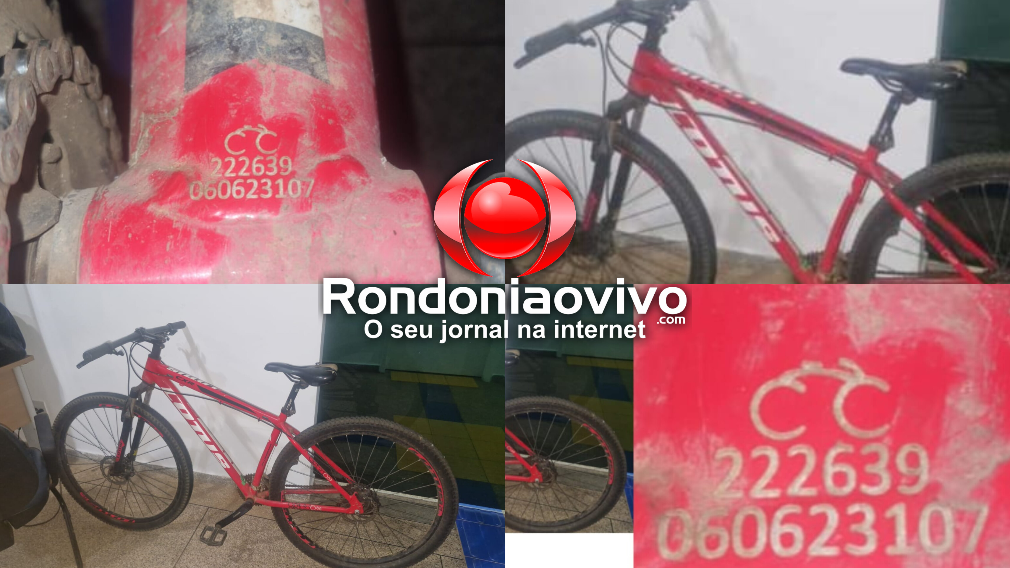 BIKE LOTUS: Bicicleta é apreendida pela Polícia Militar; Procura-se o dono