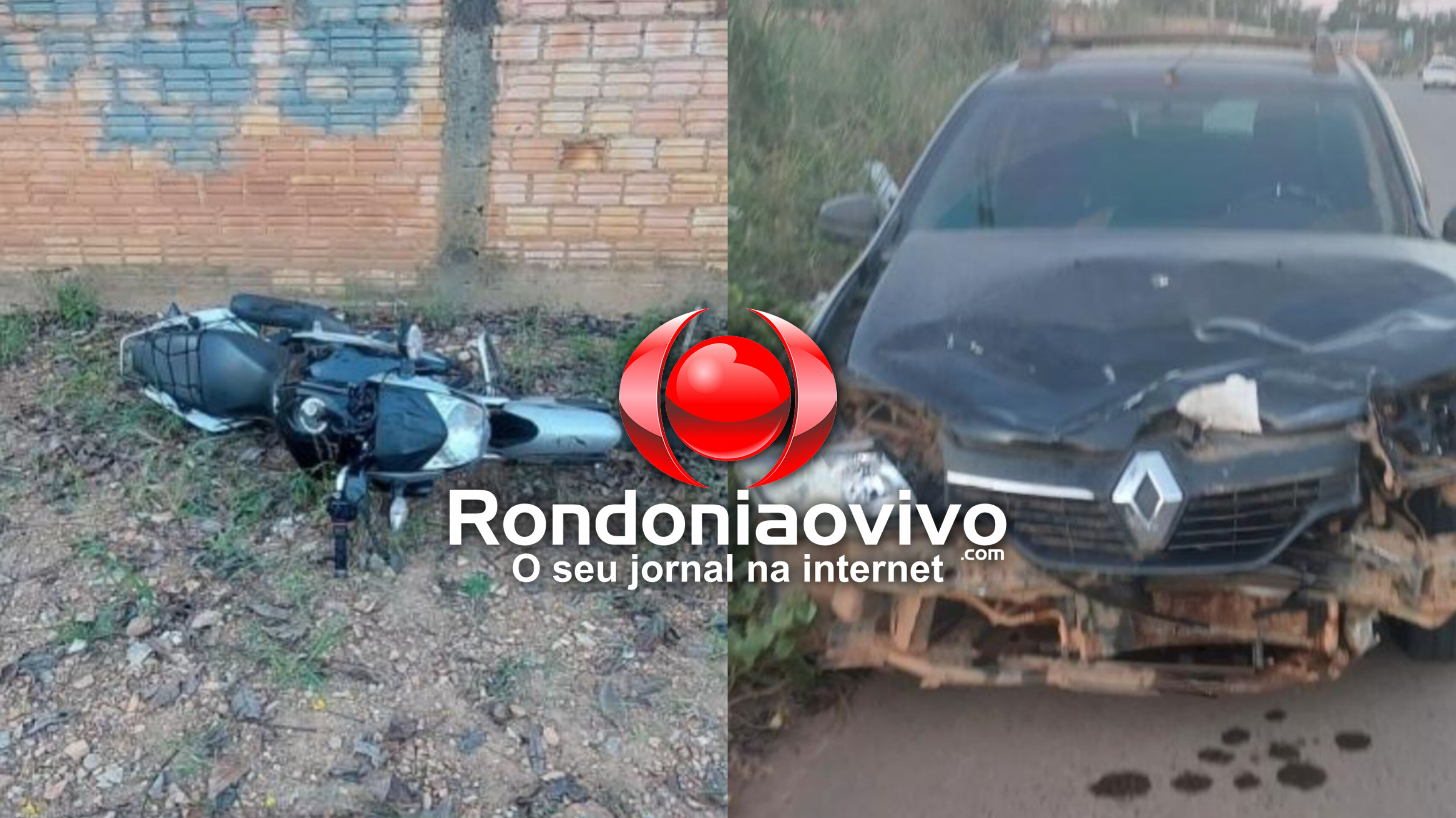 FATAL: Motociclista morre após grave colisão na zona Leste de Porto Velho