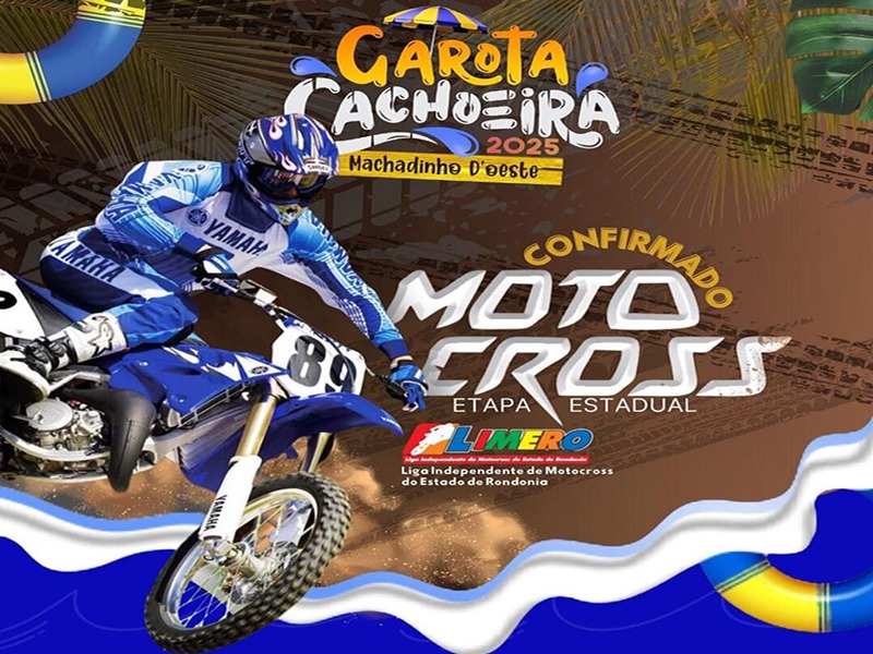 MOTOCROSS: Machadinho do Oeste recebe 6ª Etapa do Estadual de Motocross  