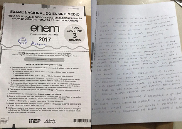 PF investiga estudante suspeito de plagiar livro em redação do Enem