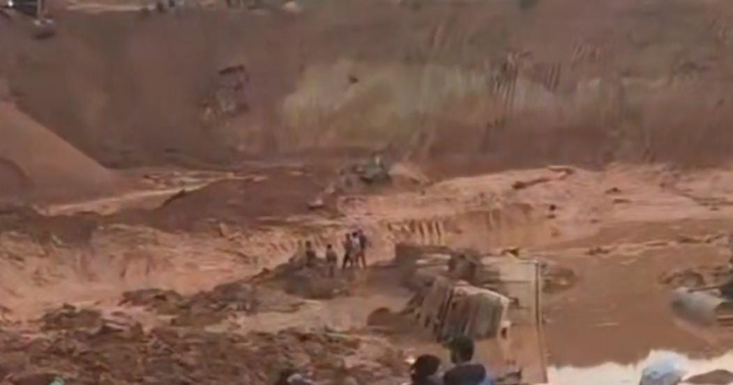 VÍDEO: Deslizamento em garimpo deixa seis feridos e um desaparecido em Rondônia