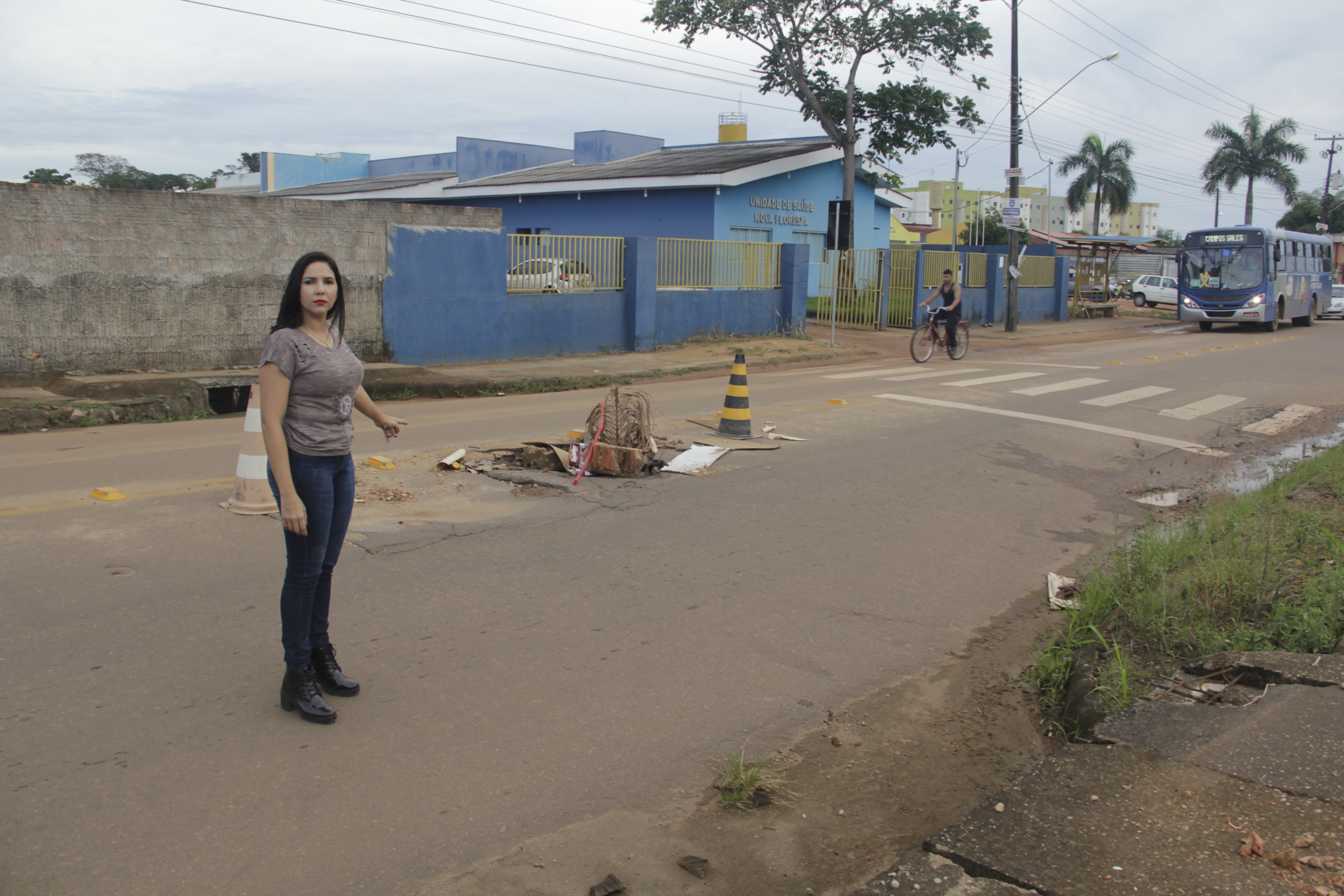 COBRANÇA: Há três meses, Cristiane Lopes cobra providências para a rua João Paulo I