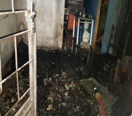 Apartamento de suspeito de praticar tentativa de homicídio é incendiado 
