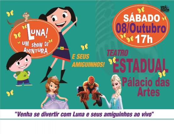 Musical Infantil de maior sucesso no Brasil se apresenta na capital