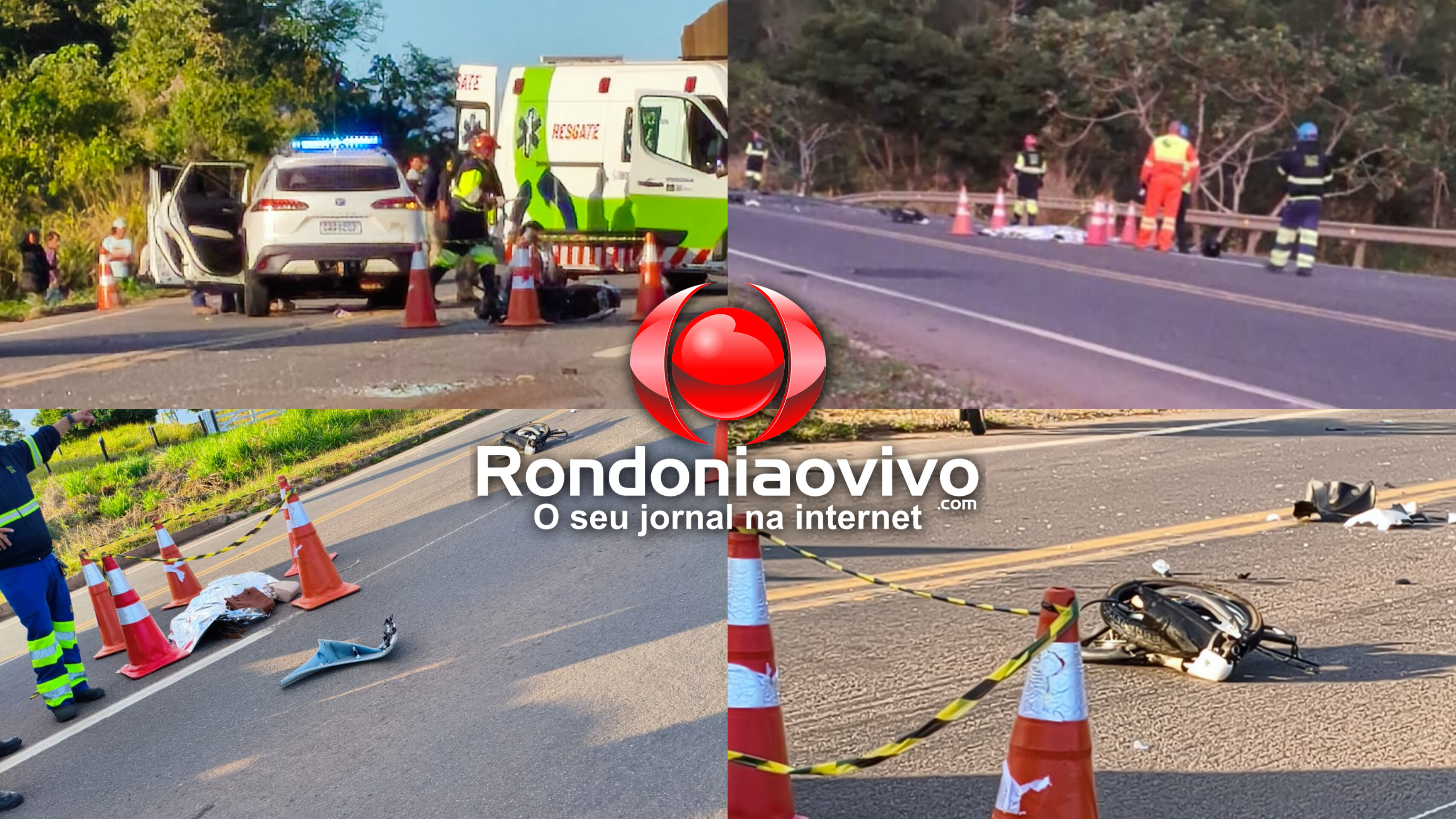 VÍDEO: Mulher morre e duas pessoas ficam feridas em acidente na BR-364