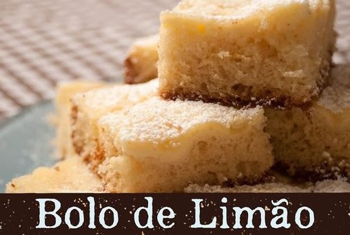 Bolo de limão siciliano