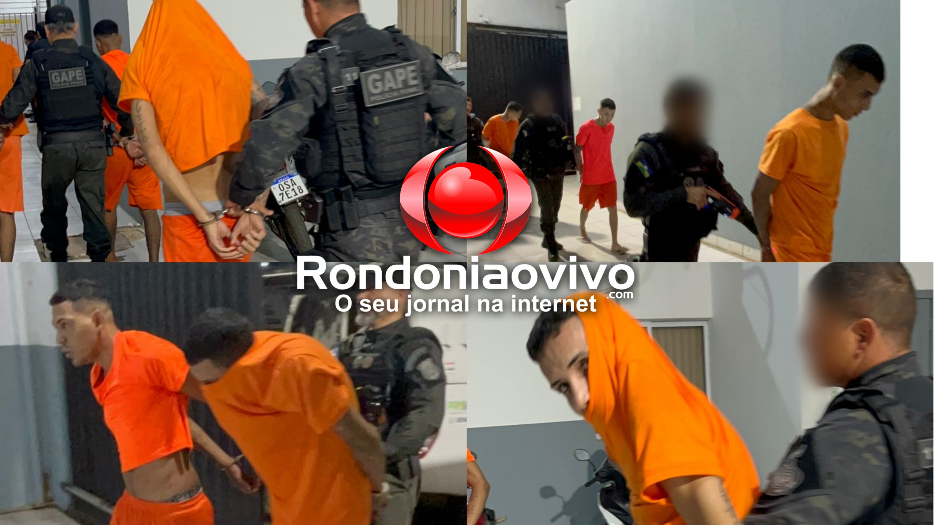 VÍDEO: Vários criminosos são acusados de execução no presídio '603'