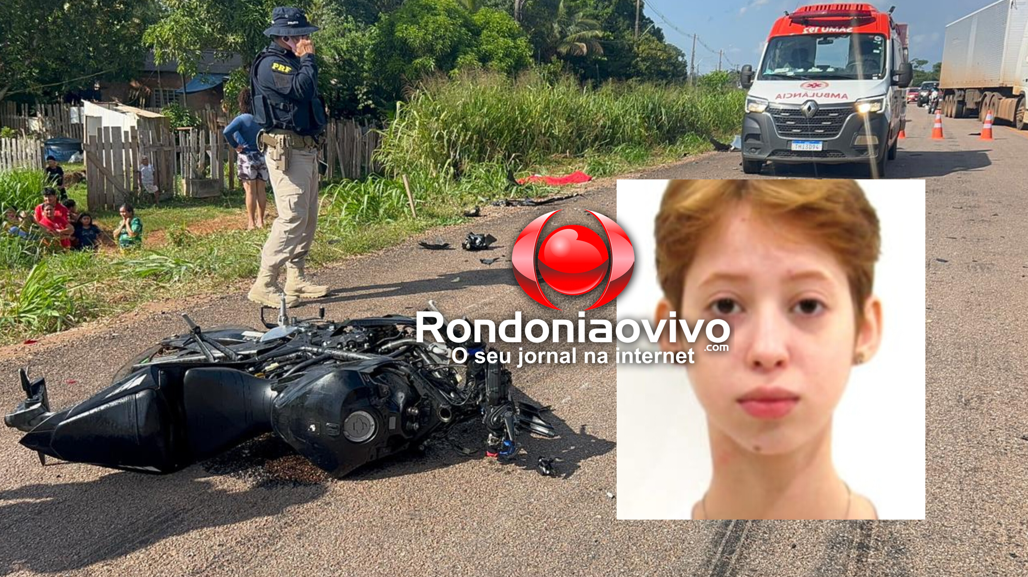 IDENTIFICADA: Mulher em moto morre após batida frontal na BR-364
