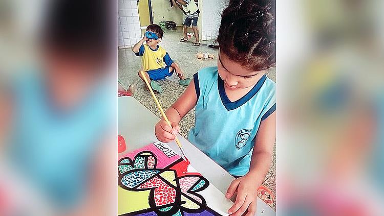 ARTE: Escola Municipal Mãe Margarida realiza exposição de releituras