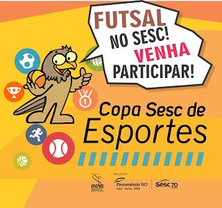 Copa Sesc movimenta a unidade de Ariquemes nesse fim de semana