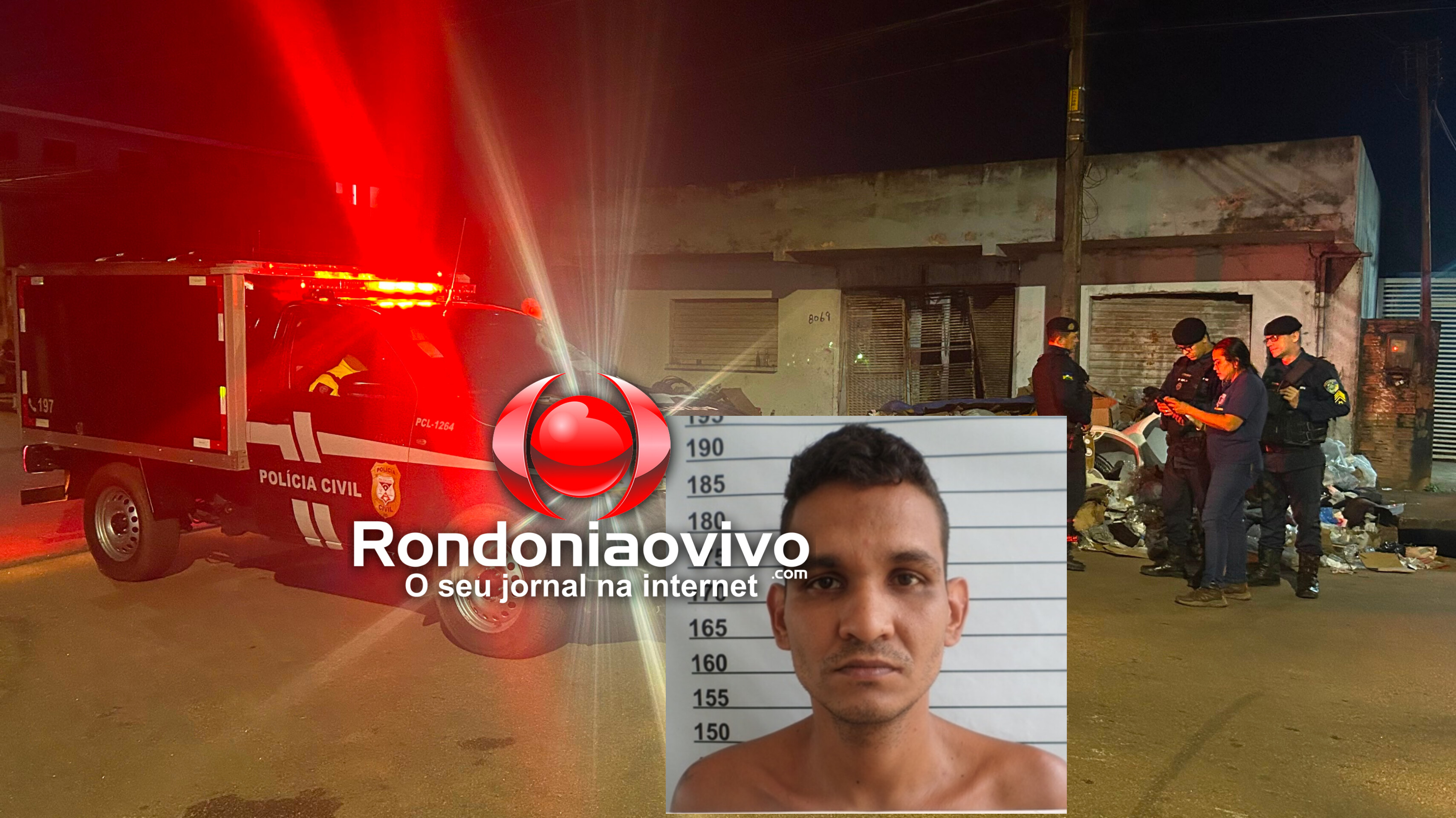 VÍDEO: Ex-presidiário é executado com tiro de calibre 12 na cabeça dentro de residência