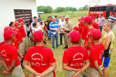 Projeto Bombeiros Mirim  é beneficiado por deputado Hermínio Coelho
