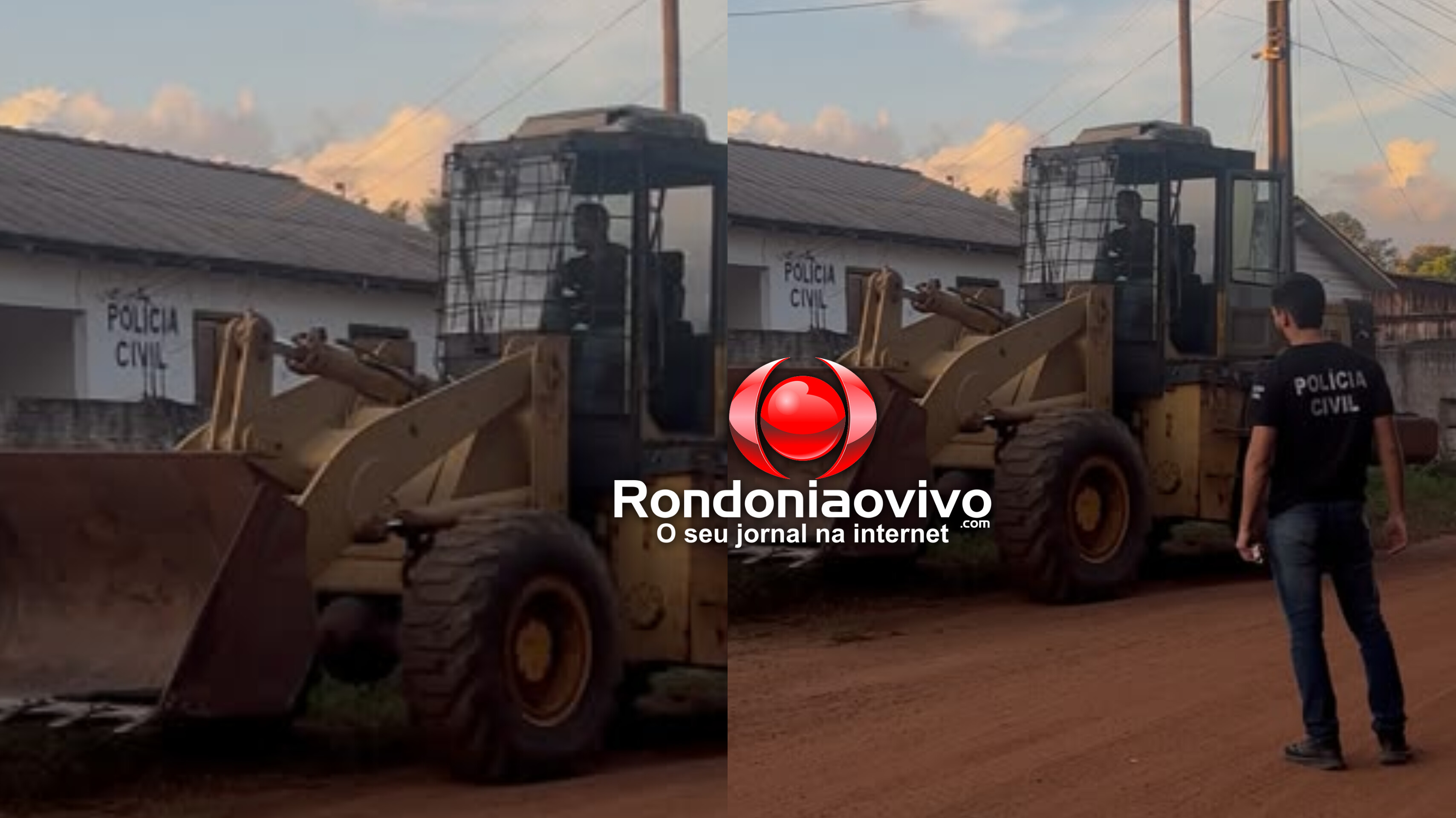 NA HORA H: PC evita que trator de R$ 200 mil alvo de golpe em PVH fosse levado à Bolívia 