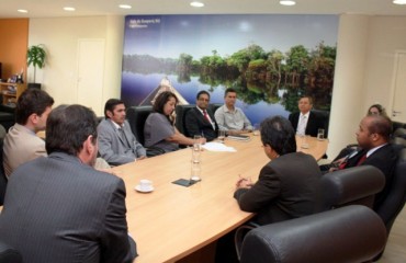 Equipe de transição de Confúcio Moura faz visita ao TCE