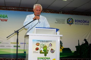 Airton Gurgacz confiante na Rondônia Rural Show