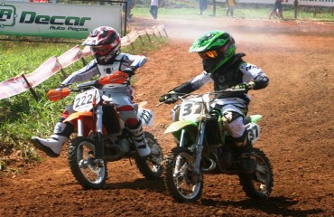 MX ESTADUAL - Garotada da categoria Honda Kids 50cc e 65cc dá show em Espigão do Oeste